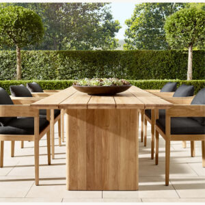 TG TRH68 Teak Wood Dining Table And Chair